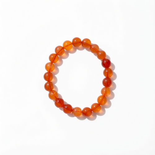 Red Resin Flower Bracelet | Elegant & Romantic Design