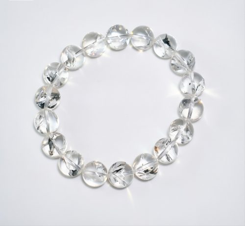 Natural White Azeztulite Healing Crystal Bracelet