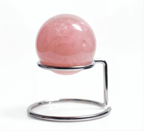 Rose Quartz Sphere – Attract Love & Positive Energy