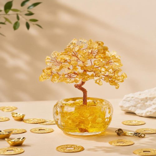Natural Citrine Money Tree – Symbol of Wealth, Prosperity & Success