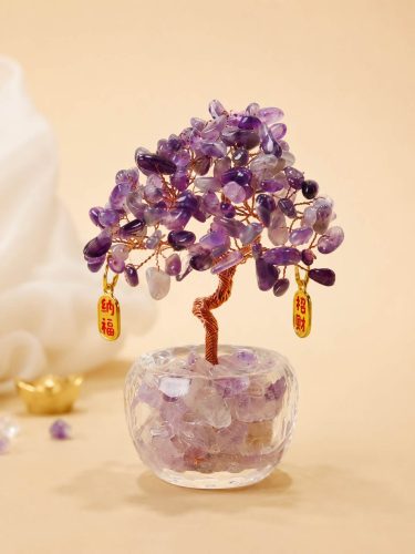 Natural Amethyst Money Tree – Symbol of Wisdom, Prosperity & Harmony