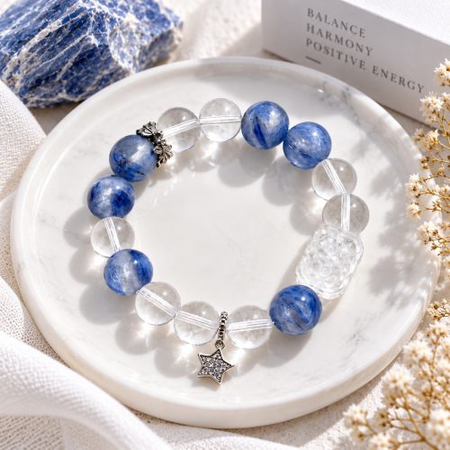 Kyanite × Clear Quartz The Harmony of Metal & Water