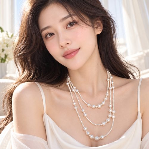 60cm Baby Pearl Rope Necklace
